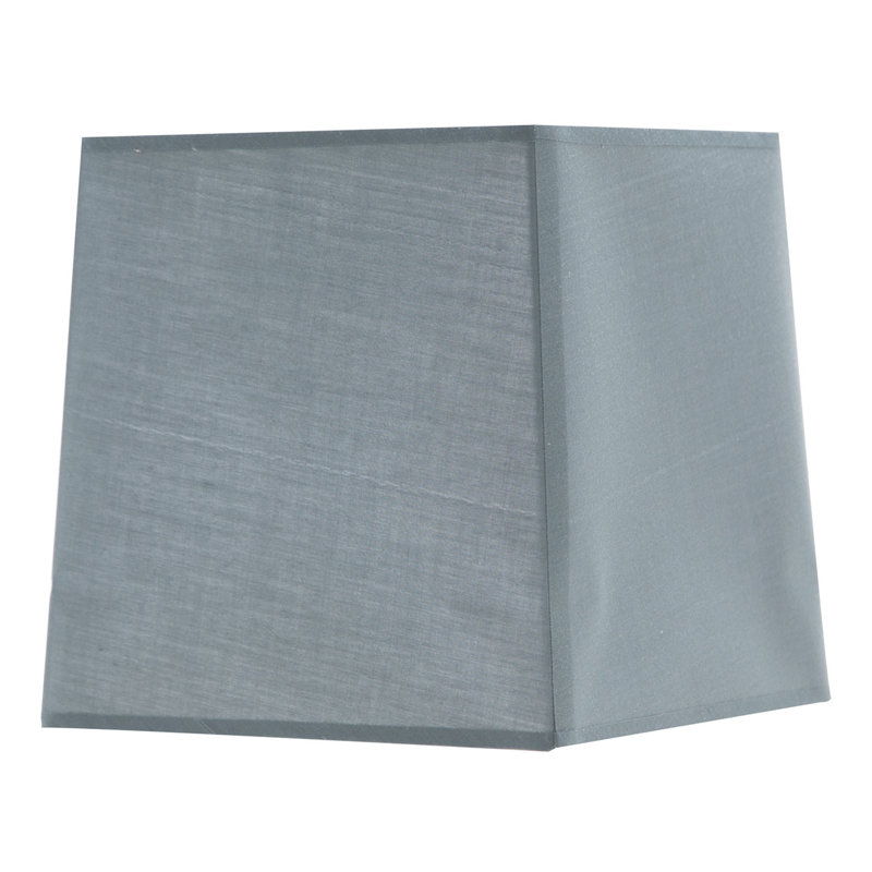 Abat-jour tambour en tissu Montreal (à pince), Blanc, H 10,25 po x l 10,25 po x P 10,25 po