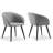 Fernada 18.25'' H Fabric Upholstered Metal Armchair