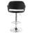 Swivel Upholstered Adjustable Height Counter Stool