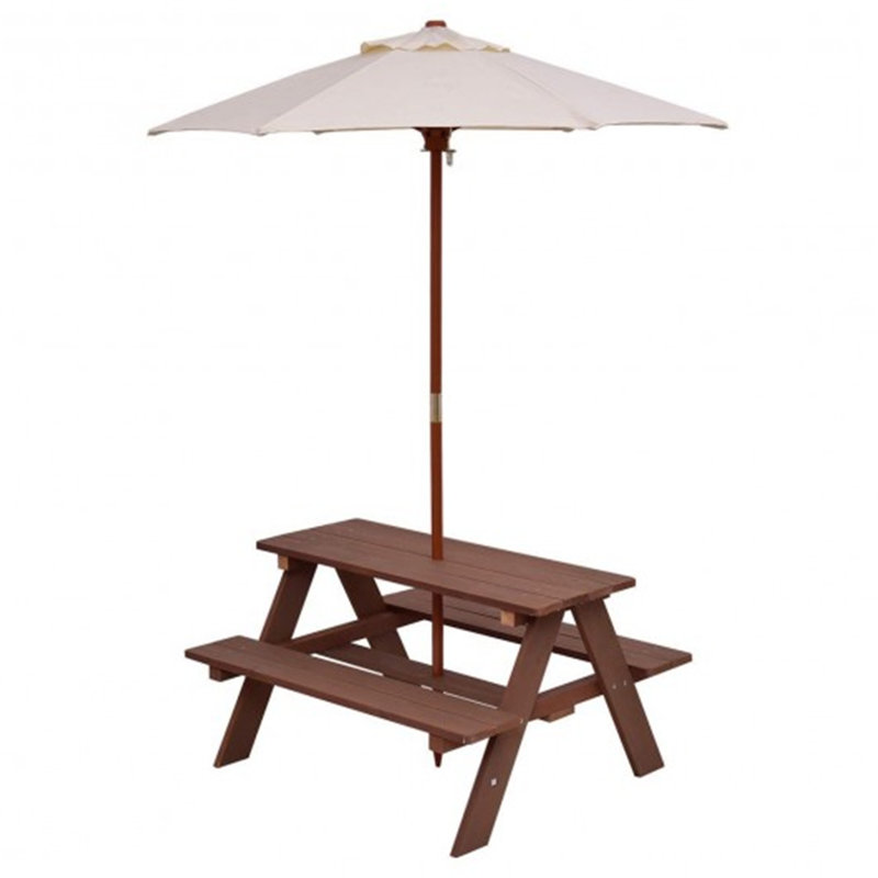 Table d'extérieur et banc pour enfants Abbigael