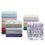 Ensemble de draps 4 pièces, 100% molleton, douillet, ultra doux, boulochage, lavable à la machine, avec drap plat, 2 taies d'oreiller ajustées et douillettes