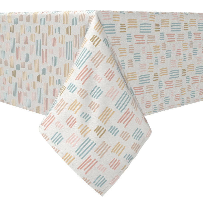 Rectangular Cotton Twill Tablecloth