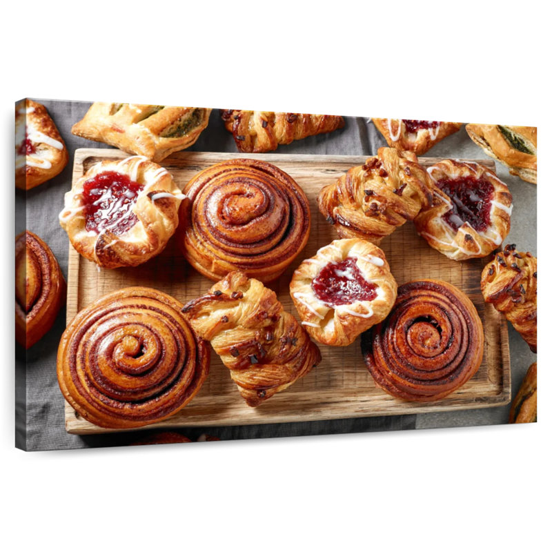 Yarlin Danish Baked Goods, 32'' H x 48'' W