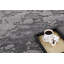 Leong Collection Transitional Grey Geometric Area Rug-256023746