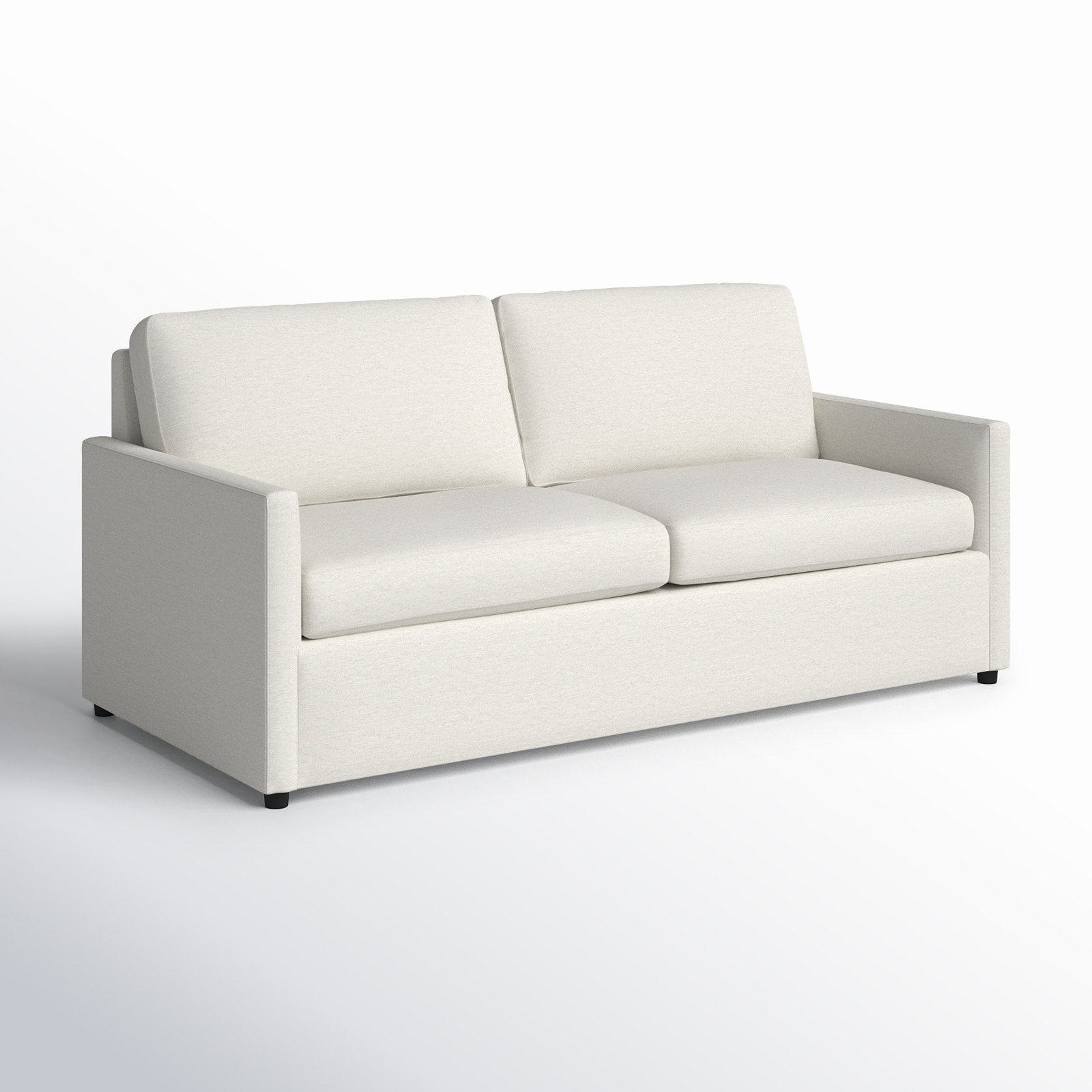 Damari 84'' Sofa, Nomad Snow Crypton® Chenille