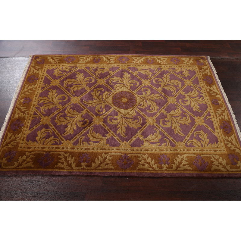 Ralphie One-of-a-Kind Area Rug Purple