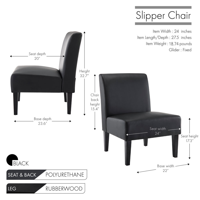 Cocktail Chair, Black