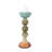 Capri Stripe Glass Candle Holder- Tall-808466642