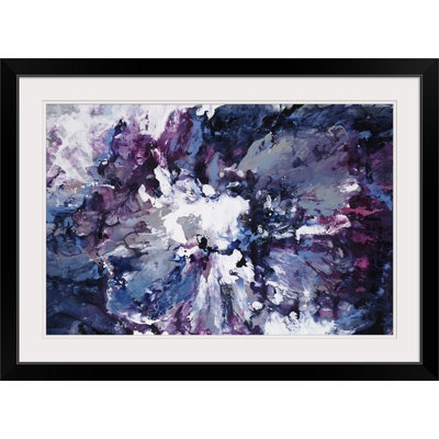 «violet eaux seduction par sydney edmunds,, reproduction d’art