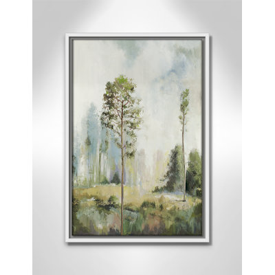 Teton "Tall Green Trees I" Print by Allison Pearce