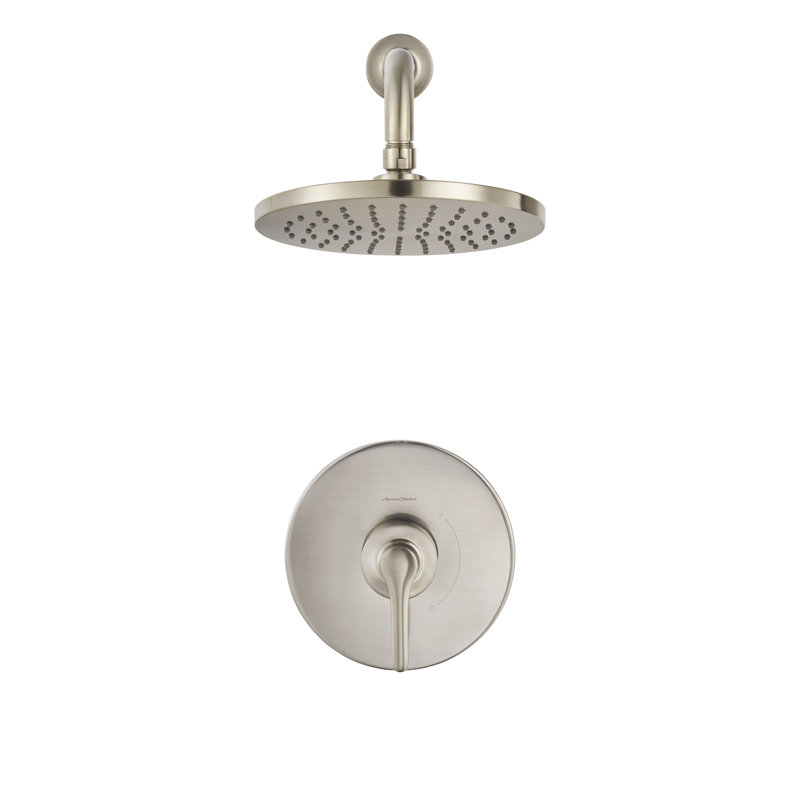 Robinet de douche thermostatique inverseur Studio S, Nickel brossé