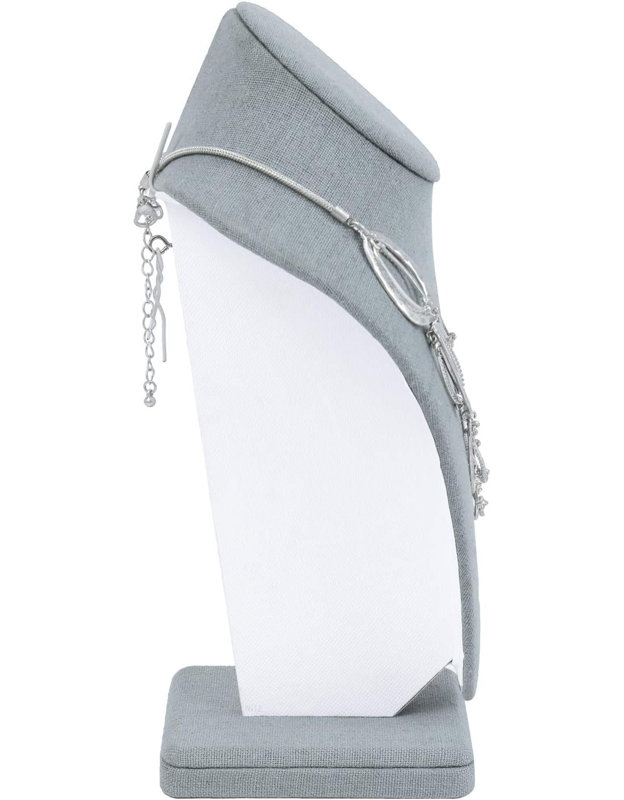Boîte à bijoux Murtis +, Gris, H 10,5 po x l 6,38 po x P 4,13 po