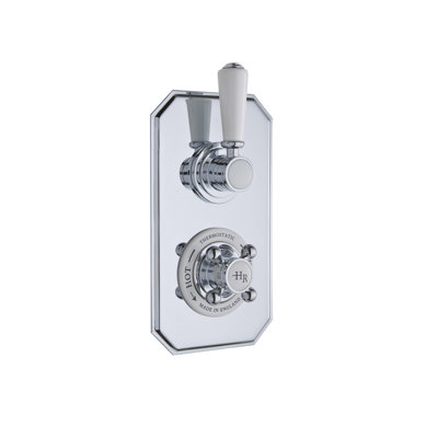 Topaz Double Concealed Thermostatic Shower Valve