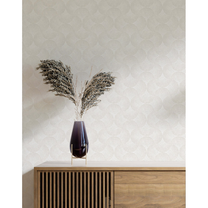 Loveday 7m x 75cm Wallpaper Roll, Beige