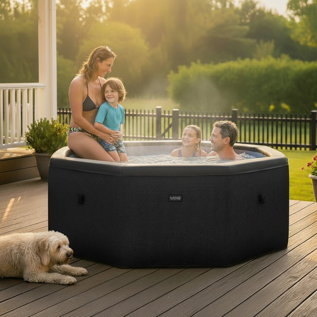 Wave Como | 6-Person Eco Foam Hot Tub | Octagon | Wi-Fi Integrated Heater