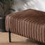 Causeuse rembourrée, banc moderne de style Mid-Century avec dossier réglable et pieds en métal-675363574