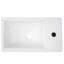 Meuble-lavabo simple 18,6 po avec lavabo blanc