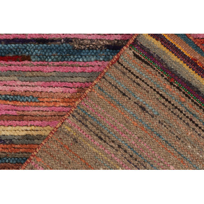 Moroccan Hand Knotted Silk Area Rug
