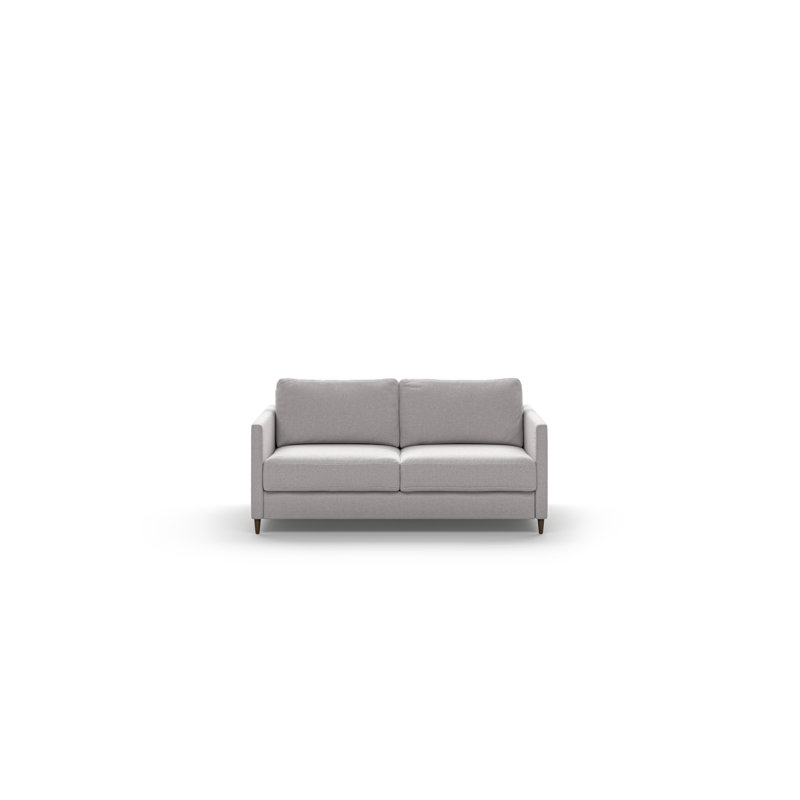 Elfin Loveseat Sleeper, Gray, 32.75" H x 63.75" W x 39.75" D