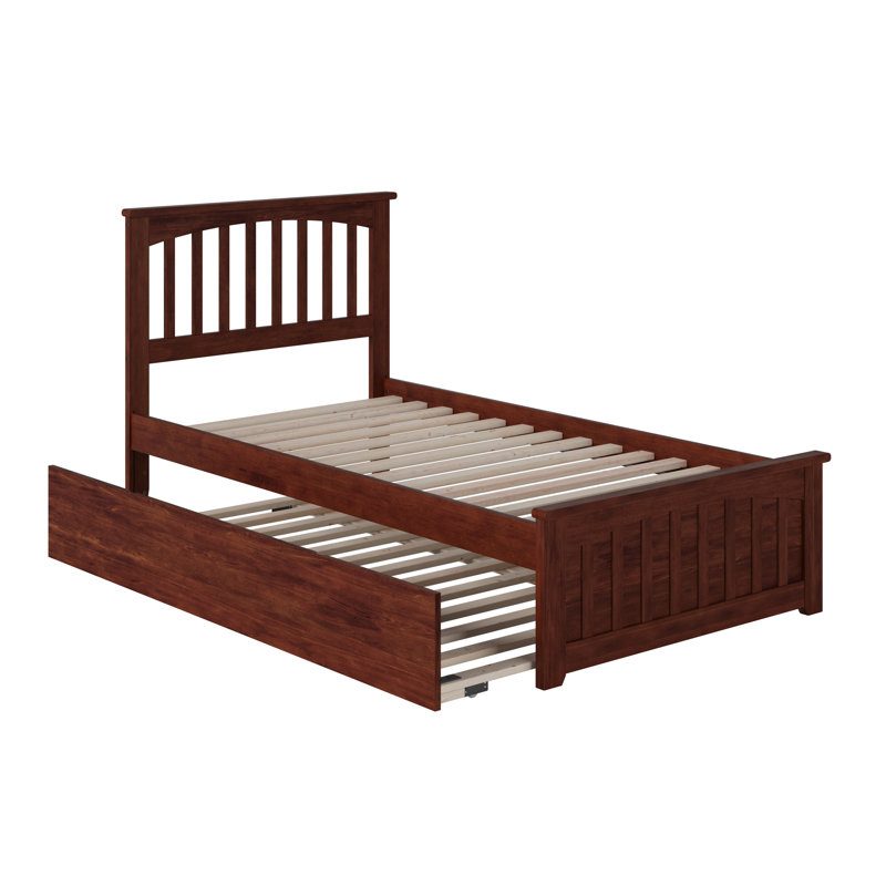 Huntsville Kids with Trundle, Walnut, Extra Long Twin