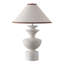 Lampe de table en résine 27 pouces Esme