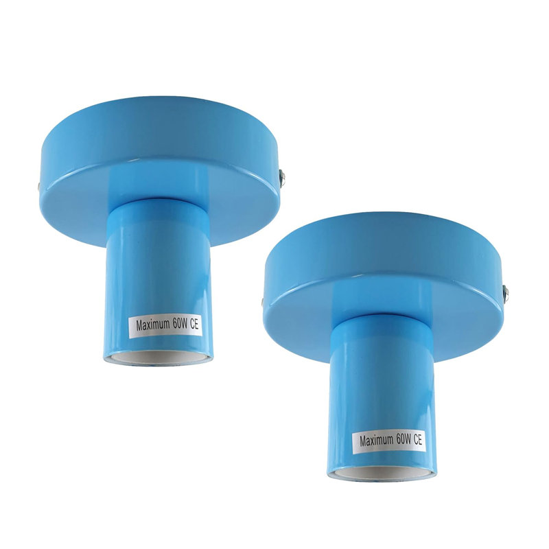 Semi Flush Mount, Blue
