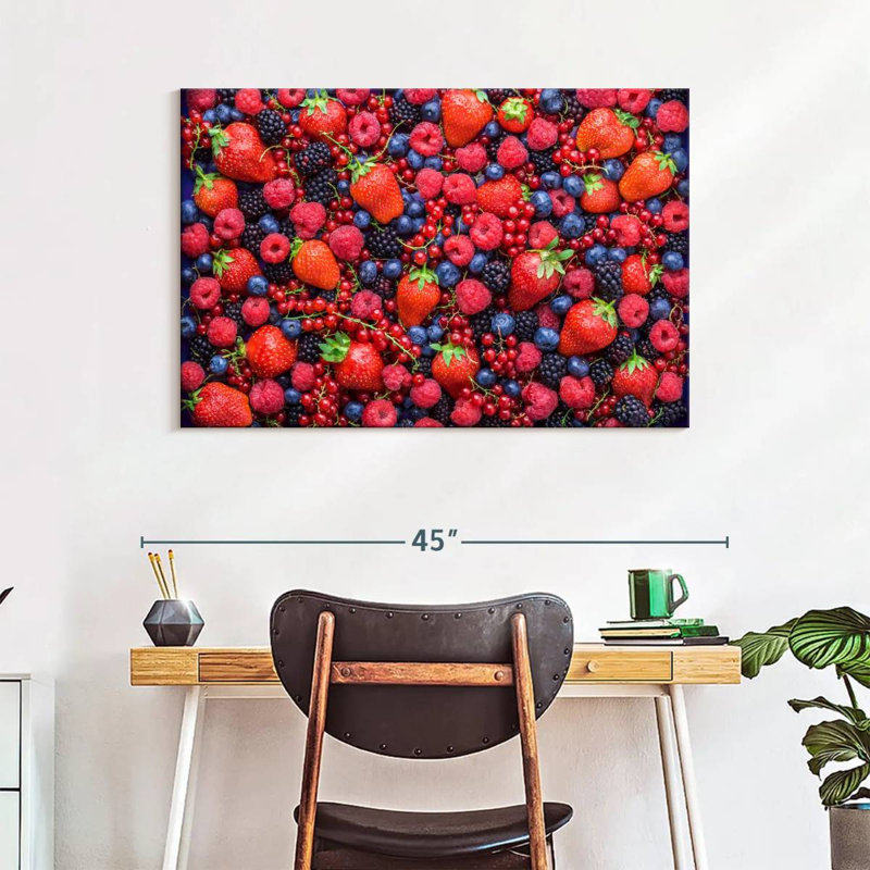 Yarlin Berries, 26" H x 39" W