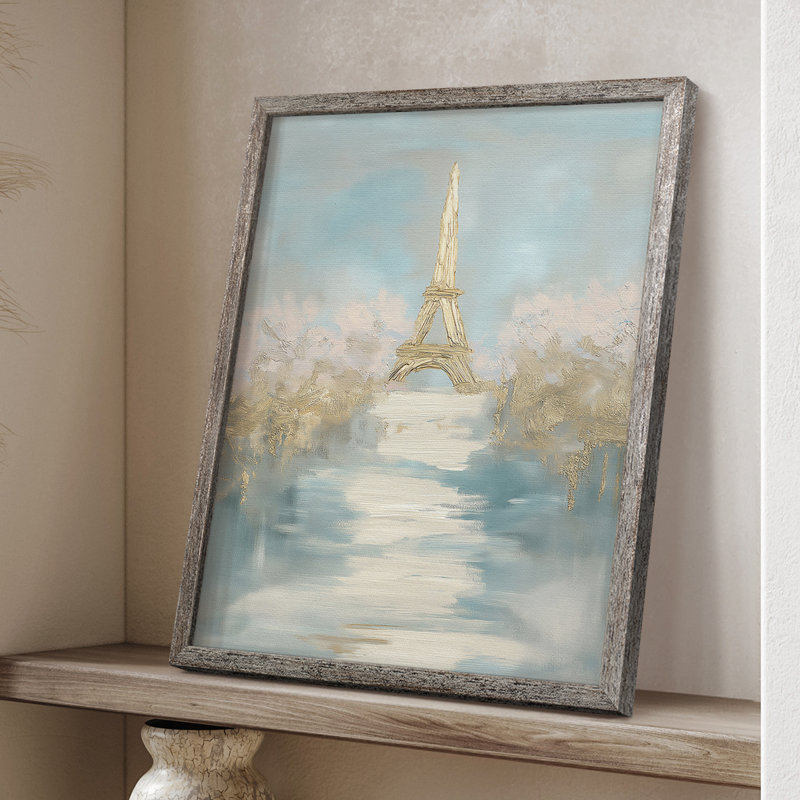 Reproduction encadrée FLORAL Series Dxxviii - bois massif, H 11 po x l 9 po