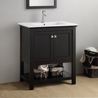 Manchester 30"" Free-Standing Single Sink Bathroom Vanity -  Fresca, FCB2305BL-I