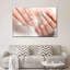 «Nail Bedazzled Wedding Nails», reproduction sur toile-95206798