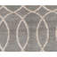Geometric Area Rug in Dark Moss Green