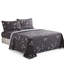 Ensemble de draps en coton imprimé à motif de percale toutes saisons 4 pièces Marina-250593478