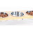 3 Stainless Steel Bowls Raised Pet Feeder for Multiple Cats