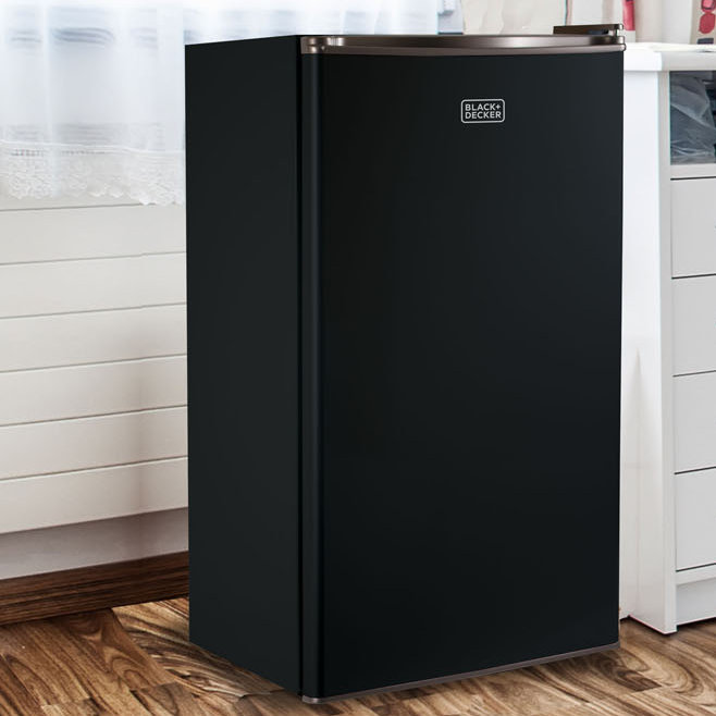 BCRK Series Réfrigérateur autoportant avec congélateur, Noir