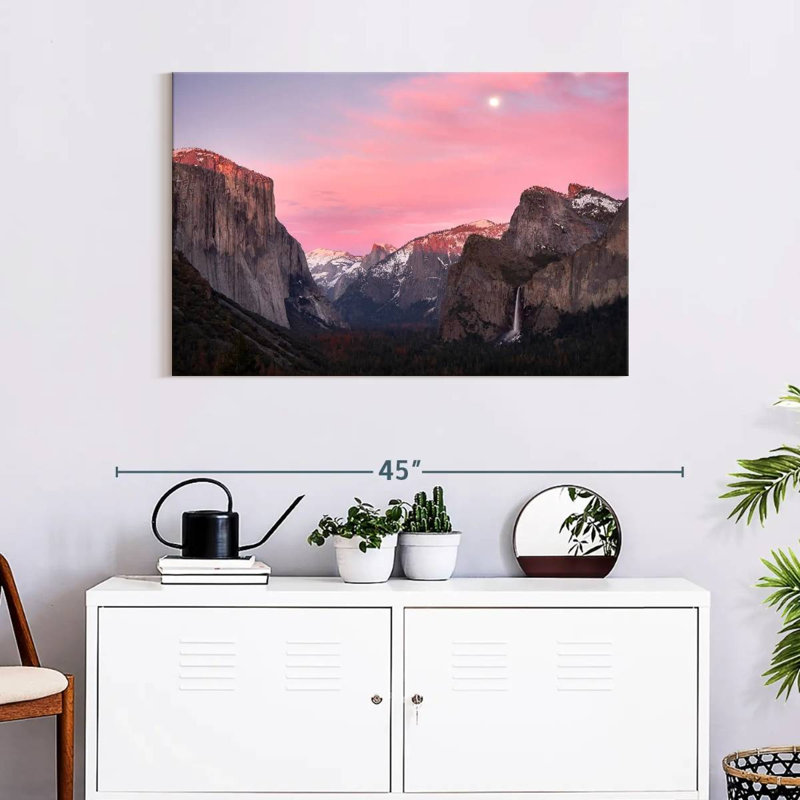 Parc national Alvord Yosemite au crépuscule, H 24 po x l 36 po