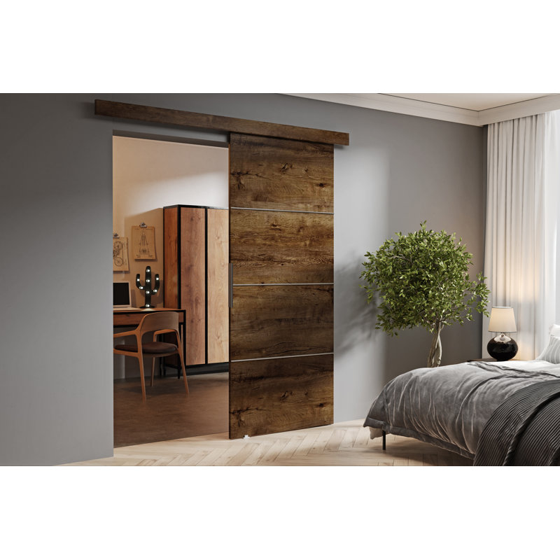 DOOR MALIBU 1, 86cm x 205cm, Dark Ash