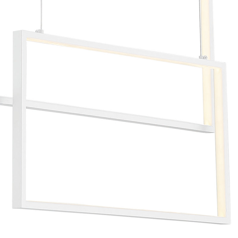 Ravia 3 - Light LED Chandelier, White
