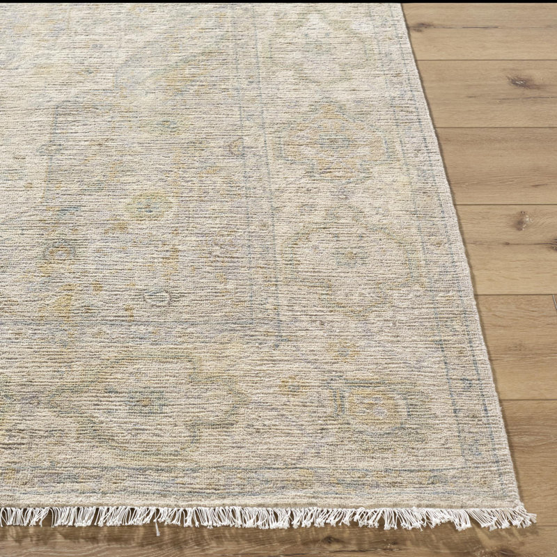 Mashad Handmade Rug, Rectangle 2' W x 3' L