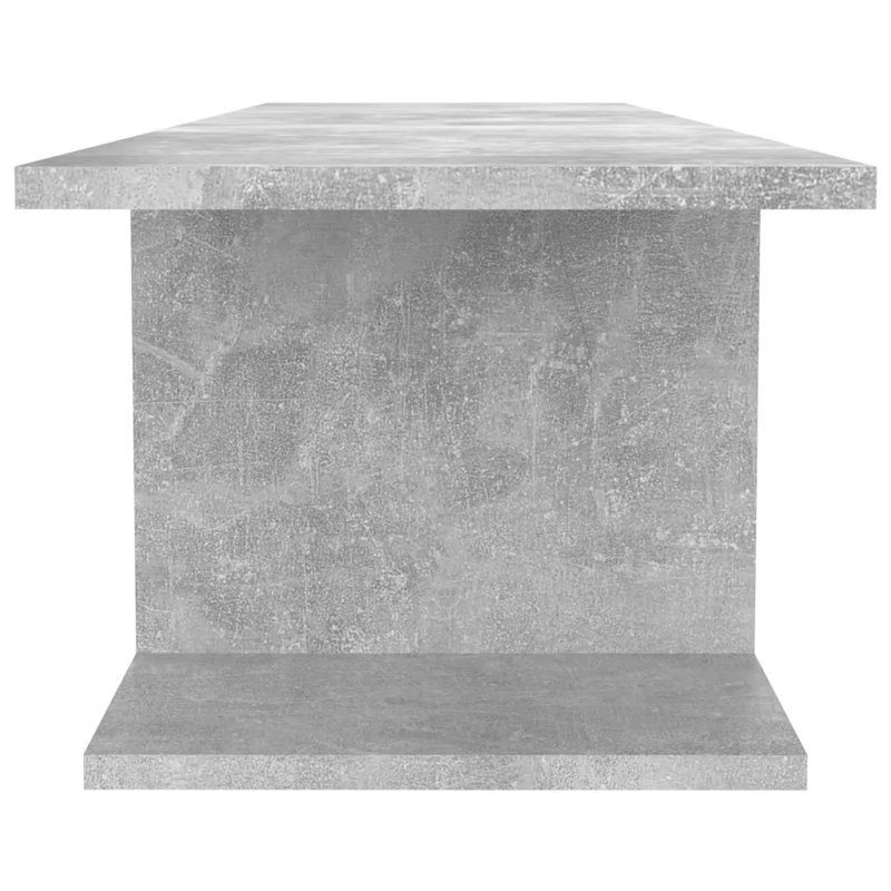 Gimpel Unfinished TV Stand for TVs up to 43", Concrete Grey