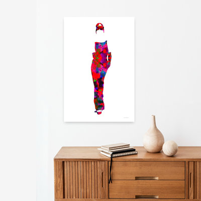 Audrey Abstract Contemporary Retro Art