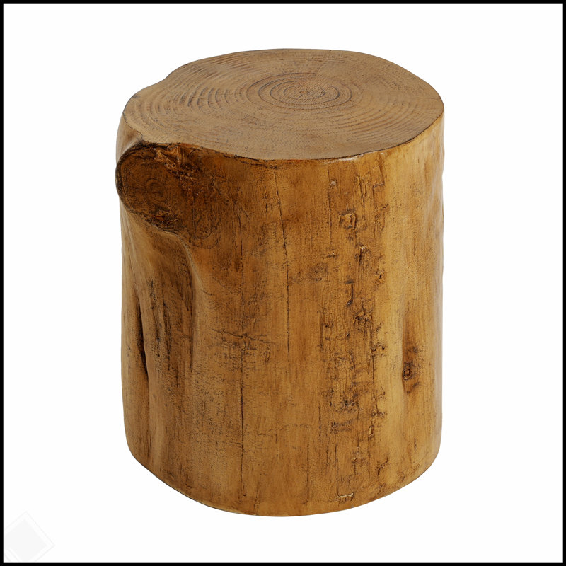 Table d'appoint 16,25 pouces MGO en bois peint à la main pour une utilisation intérieure et extérieure, durable et légère