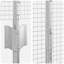 Vidaxl Fence With Posts Steel-116798077-116798044