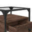 Ahlerich 40cm W Steel Bedside Table-1993902758