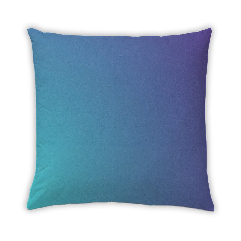 Coussin décoratif Color Focus Blue 61, Microsuède