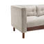 78" Upholstered Sofa Modern 3-Seater Sofa Couch With Tufted Design For Living Room, Greyish Beige