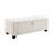 48 Inch Beige Upholstered Storage Ottoman Bench, Safety Hinge Design, Max 350LBS Load, Entryway & Bedroom Seating Stool-1693144963
