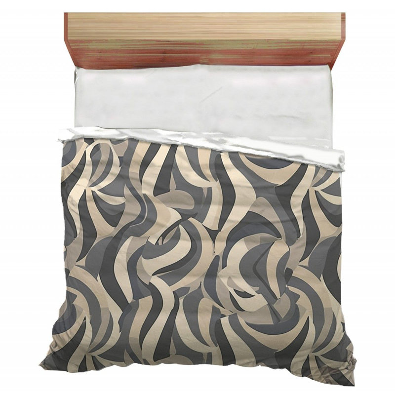 Édredon uni en microfibre / polyester, Édredon simple
