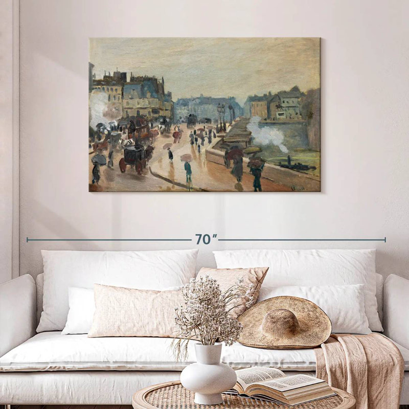 Sireci The Pont Neuf 1871, 30" H x 45" W