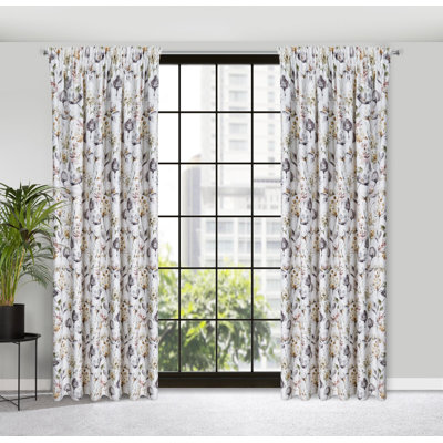 Adelya Maximum Blackout Curtains Single Panel