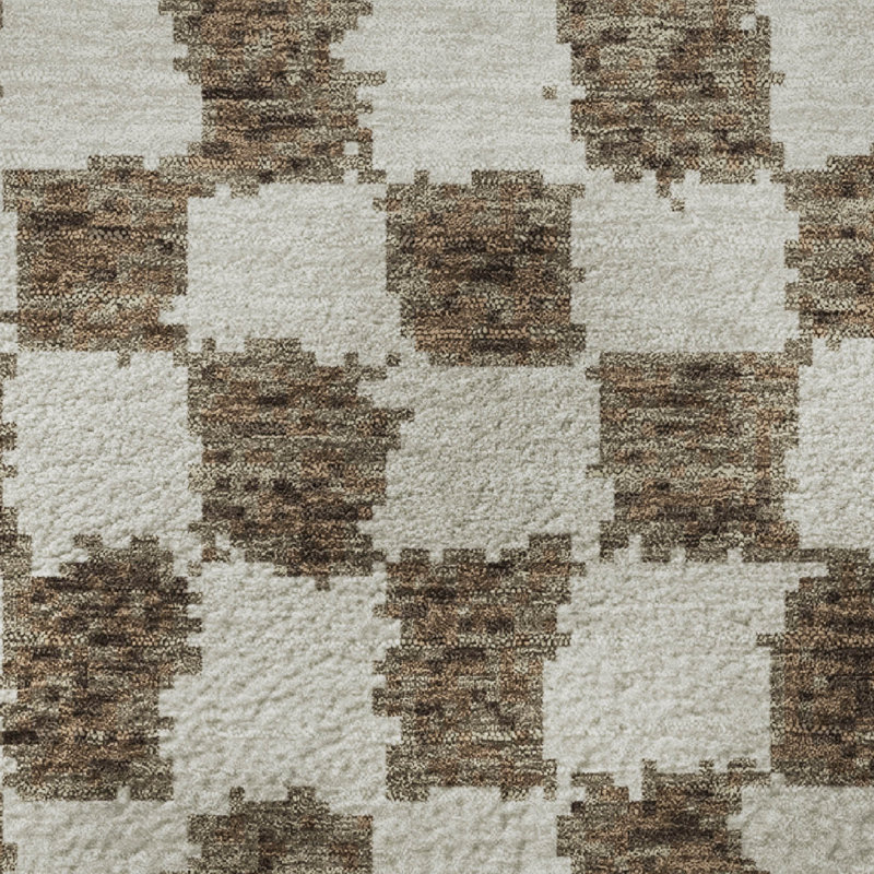 Tapis géométrique de qualité supérieure lavable à la machine Millbrook AMF1958, Rectangle 10 pi x 14 pi